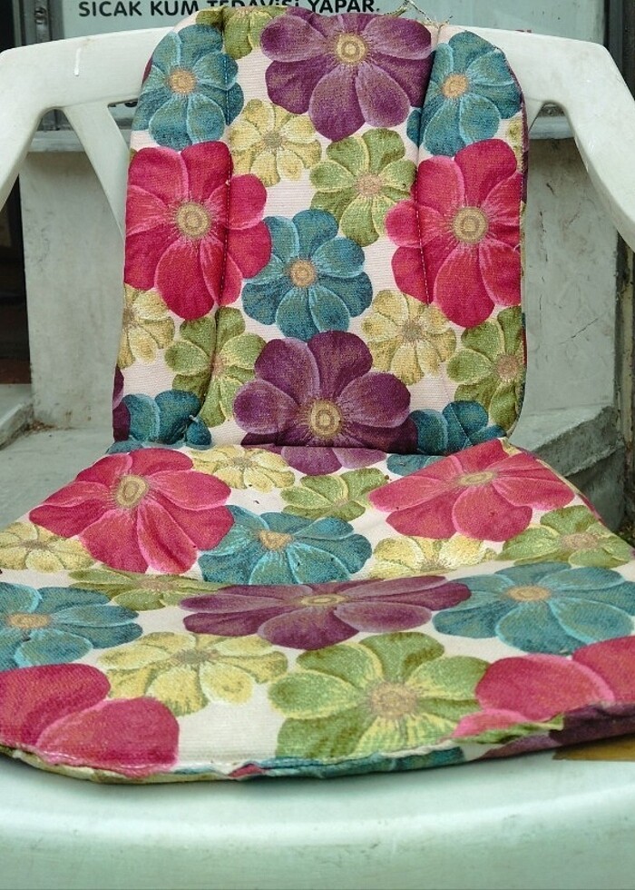 1 Adet Süngerli Sandalye Minderi - Görsel 2