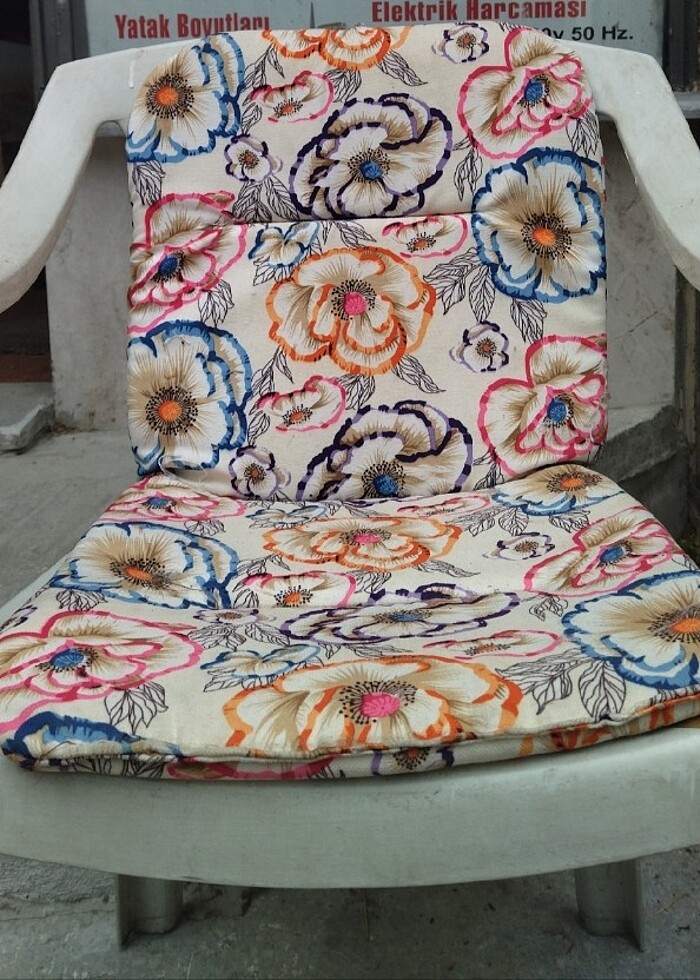 1 Adet Süngerli Sandalye Minderi - Görsel 3