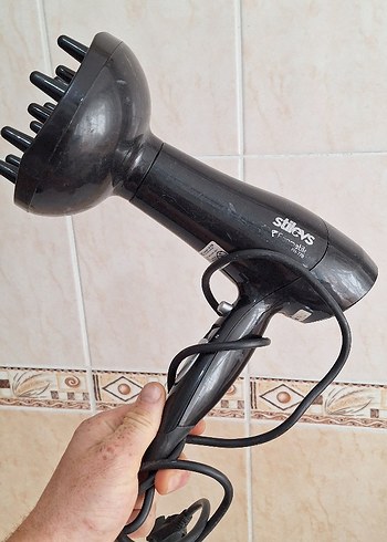 Parlak Siyah Saç Kurutma Makinesi