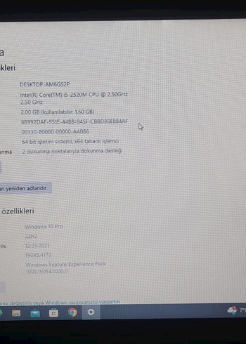 Lacivert Renkli Laptop - Görsel 7