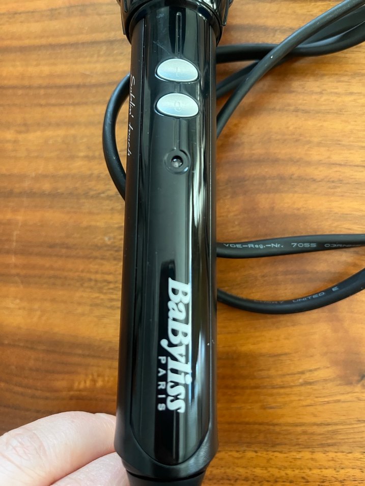 Siyah Gri Saç Maşası - Görsel 2