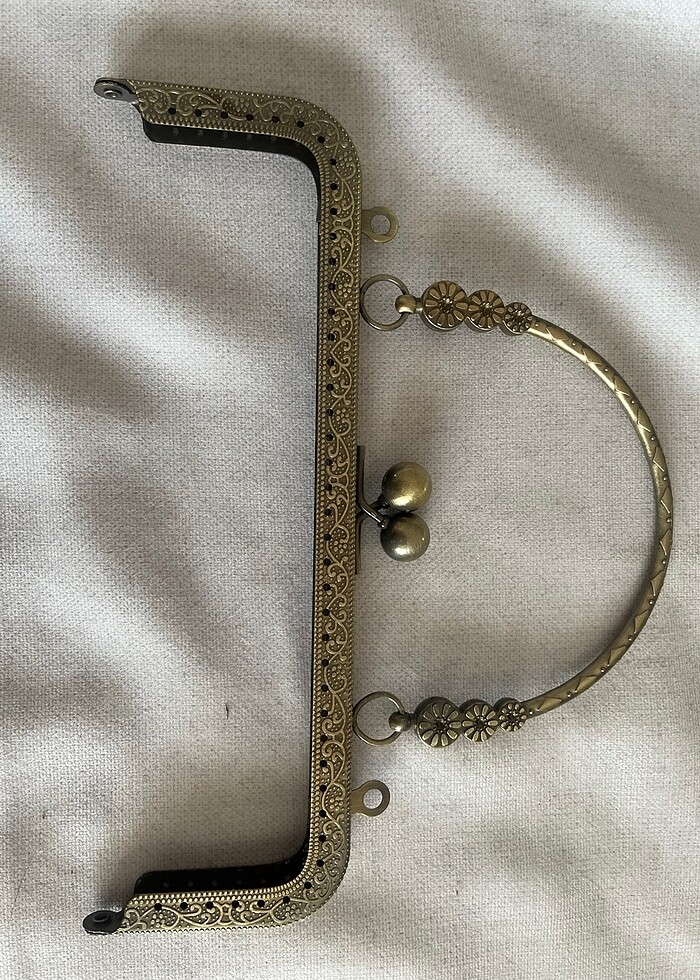 Metal çanta sapı 18,5 cm - Görsel 2