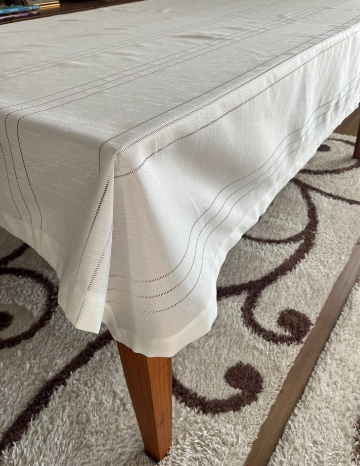 İsveç keteni dertsiz masa örtüsü - Görsel 5
