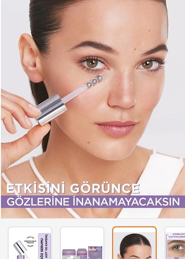 Loreal göz altı serumu - Görsel 2
