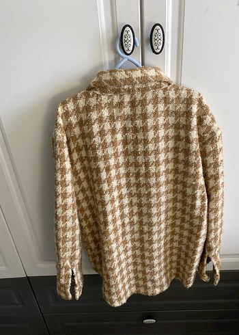 Düğmeli Kahverengi Kız çocuk Gömlek - Görsel 4