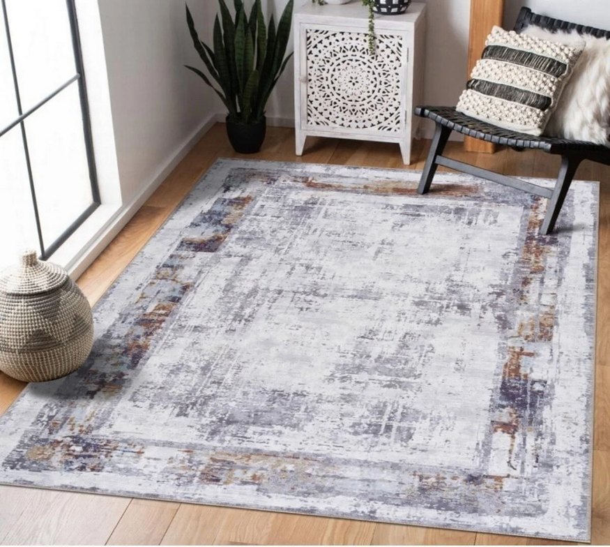 Çağdaş Gri Halı - Görsel 2