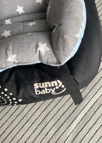 Yıldız Desenli Gri Bebek Oto Koltuğu Minderi - Görsel 5
