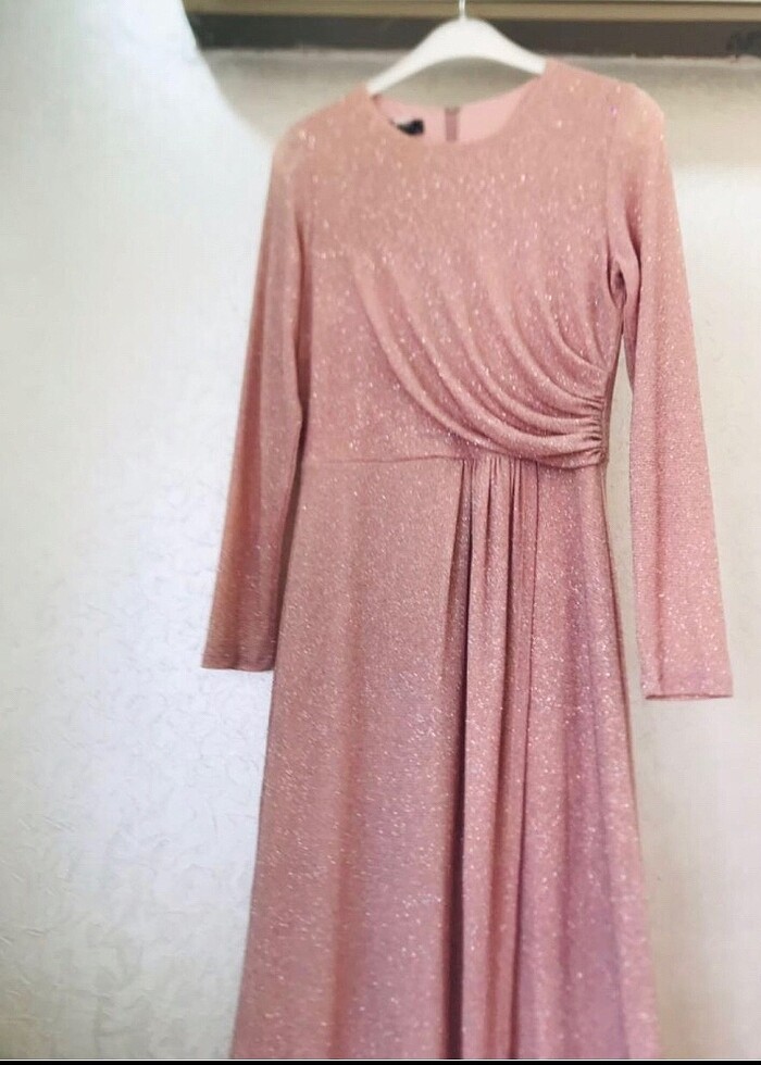 Simli elbise - Görsel 3