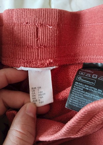 Erkek Çocuk Kırmızı Rahat Kesim Eşofman - Görsel 3