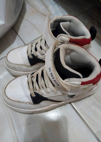 Kadın Beyaz U.S. Polo Assn. Spor Ayakkabı - Görsel 4