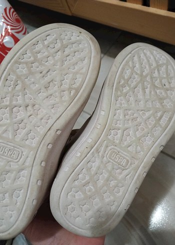 Kadın Beyaz U.S. Polo Assn. Spor Ayakkabı - Görsel 2