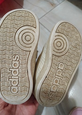 Gri-Beyaz Erkek Çocuk Cırt Cırtlı Spor Ayakkabı - Görsel 4