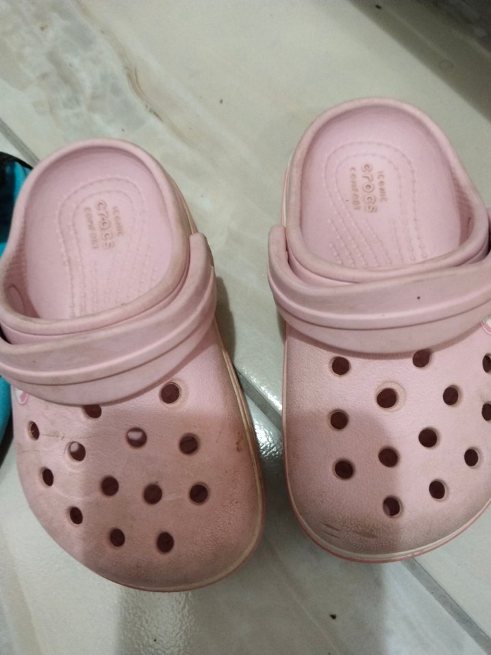 Renkli Velcro Kız Terlikleri - Görsel 3