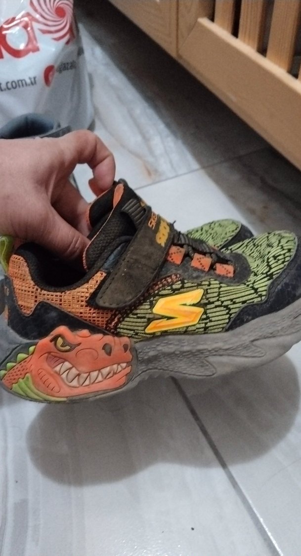 Çok Renkli Erkek Çocuk Spor Ayakkabı - Görsel 4