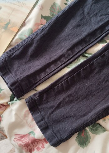 Erkek Çocuk Gri Bol Kesim Denim Pantolon - Görsel 4