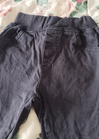 Erkek Çocuk Gri Bol Kesim Denim Pantolon - Görsel 2