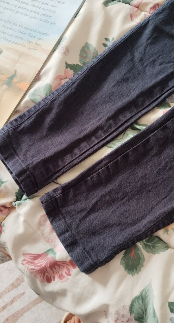 Erkek Çocuk Gri Bol Kesim Denim Pantolon - Görsel 4