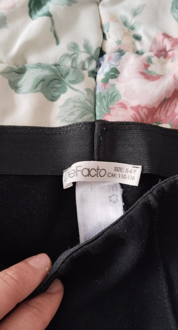 Siyah Kadın Piliseli İspanyol Paça Pantolon - Görsel 5