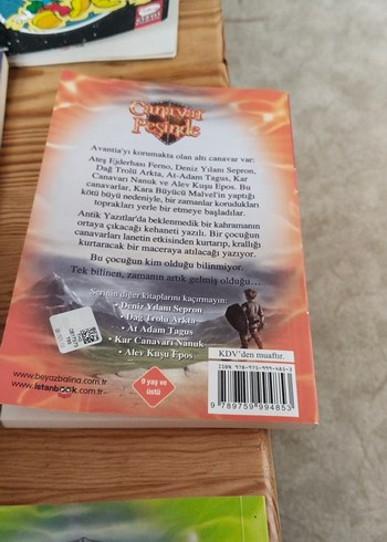 Çocuk Kitapları Seti - Kod Adı Kırlangıç ve Canavar Peşinde - Görsel 10