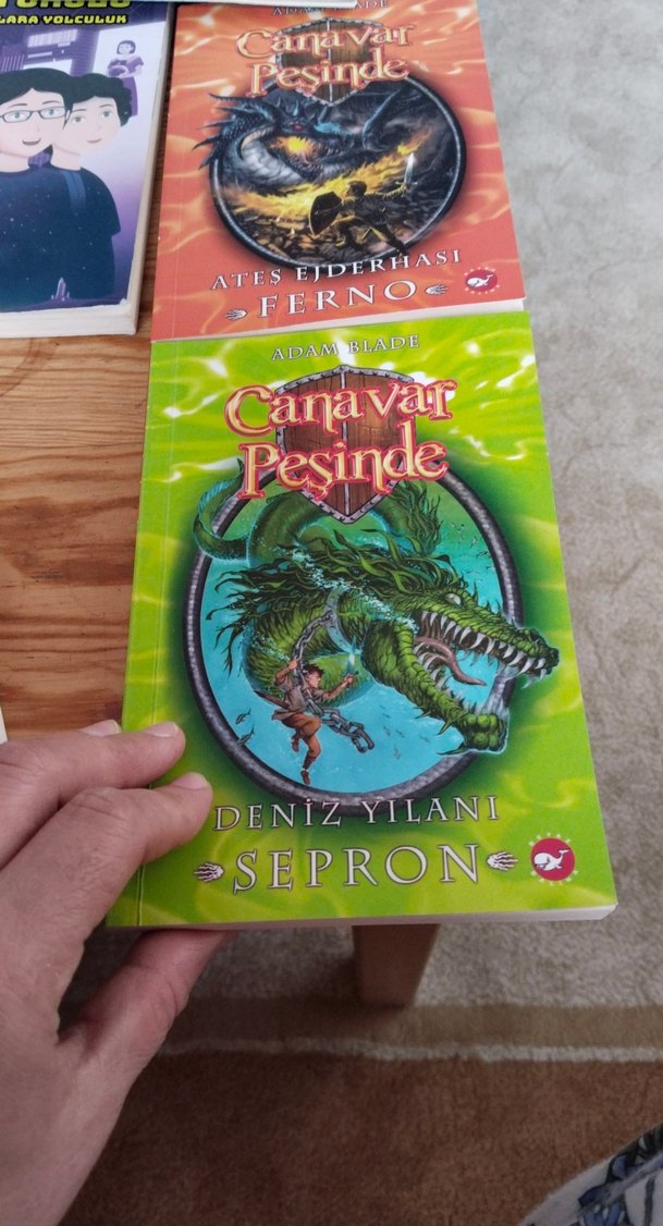 Çocuk Kitapları Seti - Kod Adı Kırlangıç ve Canavar Peşinde - Görsel 5