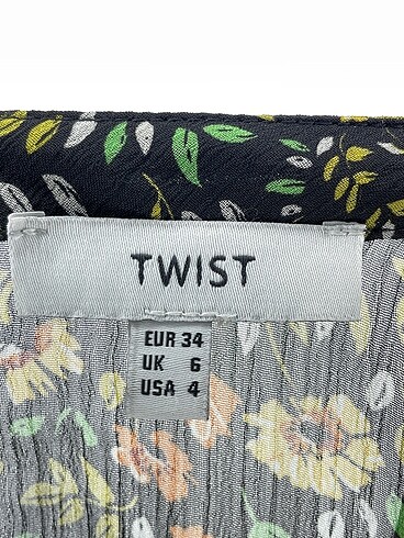 34 Beden çeşitli Renk Twist Kısa Elbise %70 İndirimli.