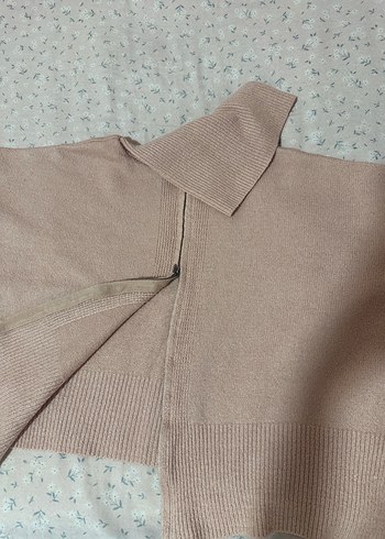 Bej Kadın Triko Kazak - Görsel 2