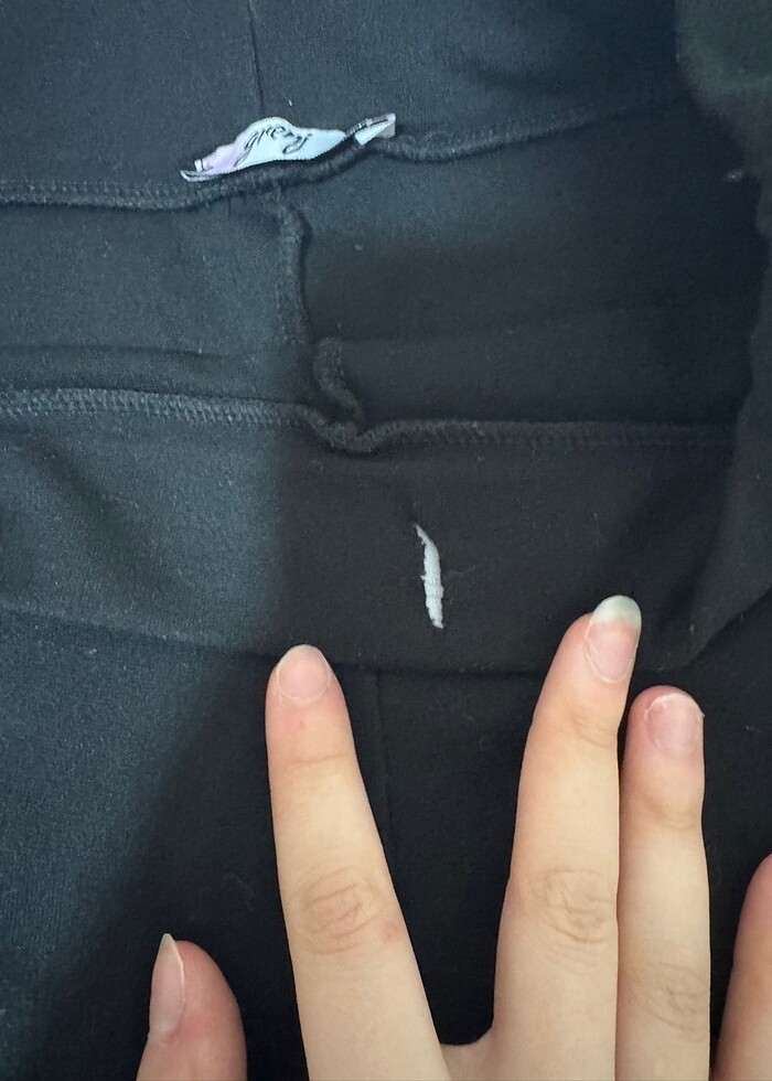 İspanyol paça tayt - Görsel 3