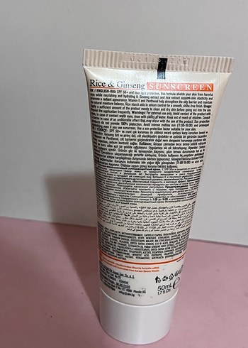 New Well Rice & Ginseng SPF 50+ Güneş Kremi 50 ml - Görsel 6