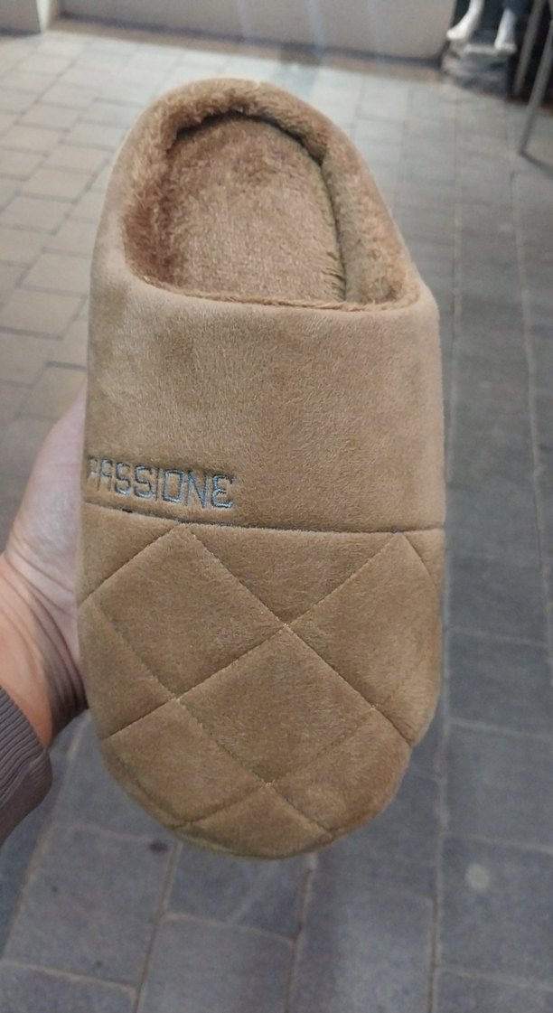 Kahverengi Erkek Ev Terliği  Cok Yumusak Puf Taban 41 -45 Numara - Görsel 3