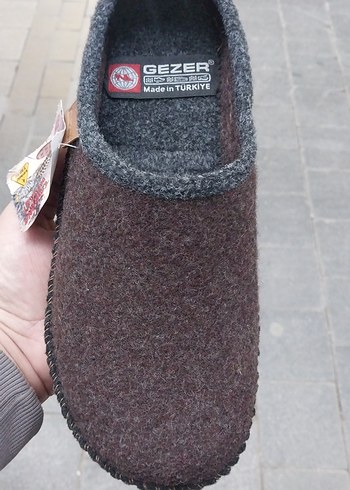 Gezer marka Kahverengi Erkek ham kece Terlik 36-45 numara - Görsel 2