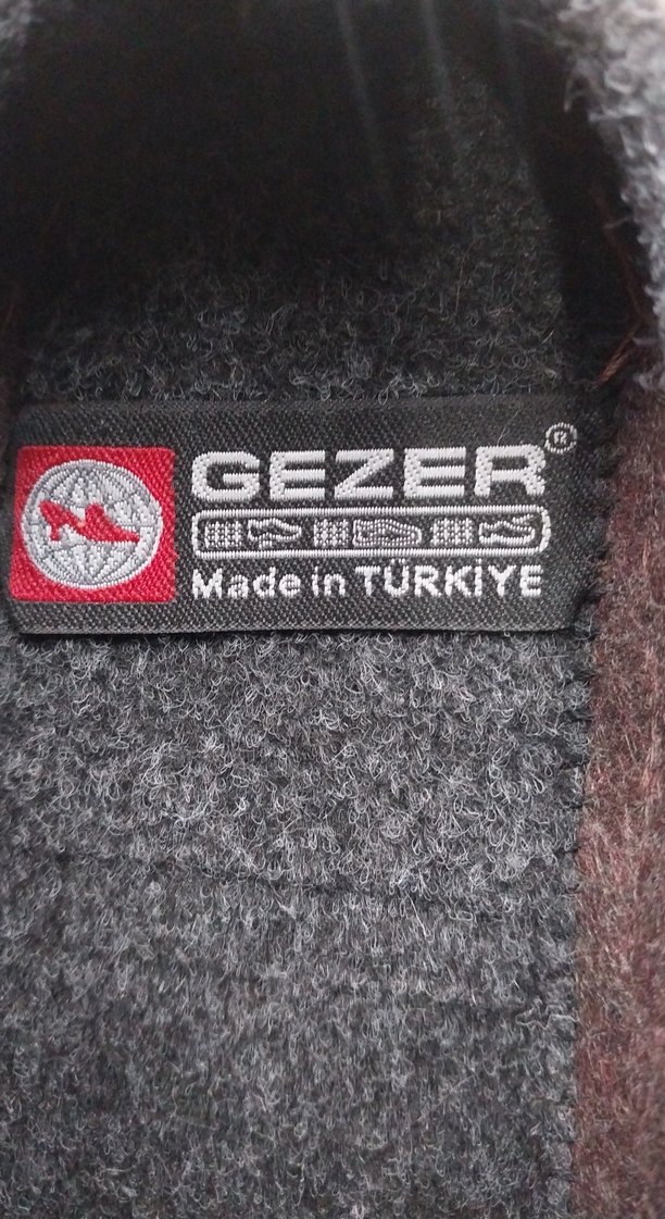 Gezer marka Kahverengi  Erkek ham kece  Terlik 36-45 numara - Görsel 3
