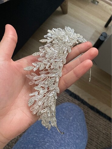 Beden beyaz Renk Gelin tacı