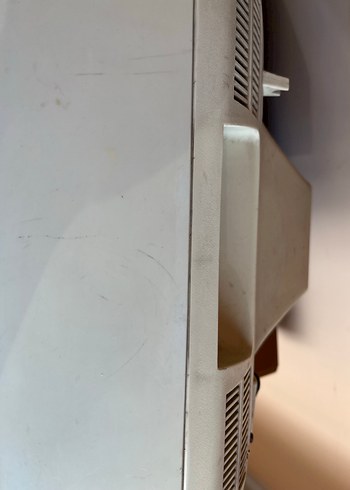 Bej Renk Retro TV Monitörü - Görsel 5