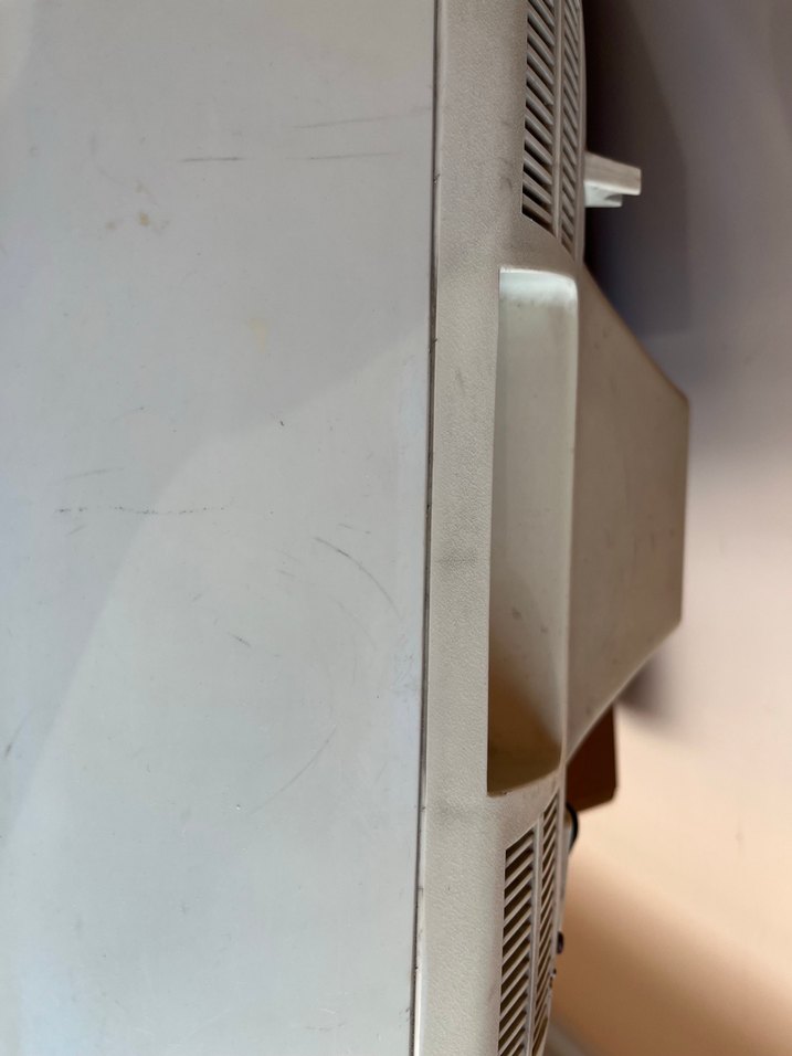 Bej Renk Retro TV Monitörü - Görsel 5