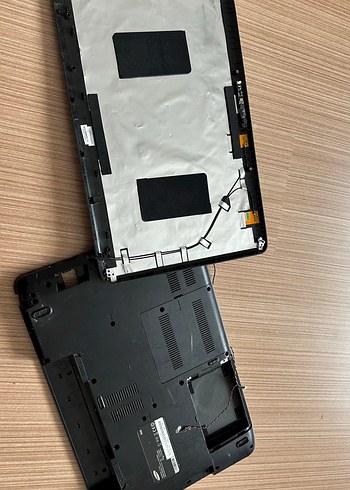 Gri Samsung Laptop Kapağı ve Alt Kasa - Görsel 6