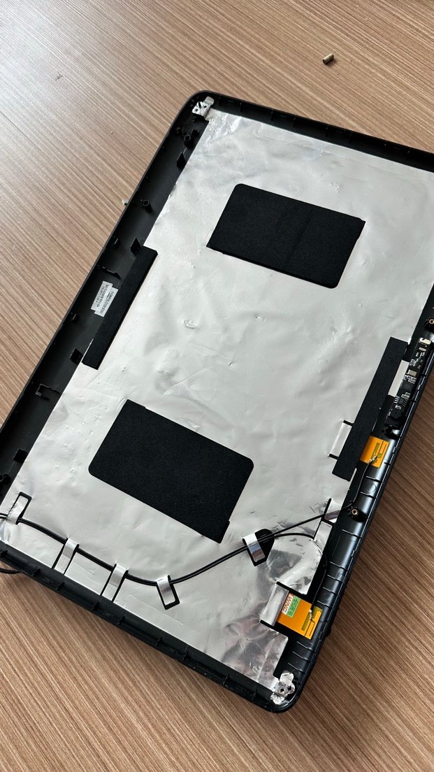 Gri Samsung Laptop Kapağı ve Alt Kasa - Görsel 4