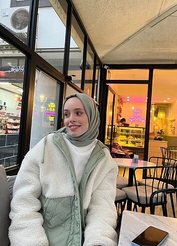 Pull&bear peluş mont