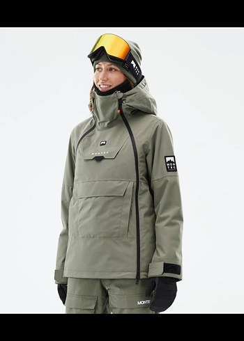 s Beden haki Renk Montec Haki Snowboard Kayak Montu