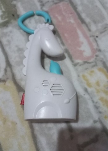 Beyaz Zürafa Müzikli Bebek Oyuncağı