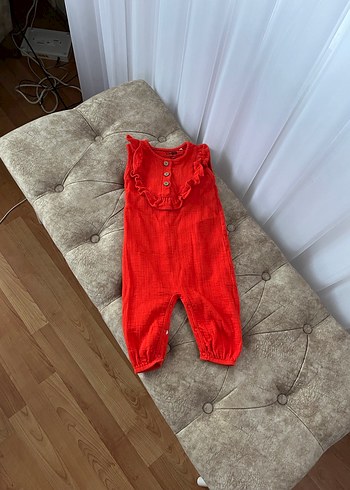 HelloBaby Kız Bebek Fırfırlı Tulum