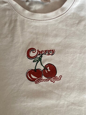 universal Beden beyaz Renk cherry crop