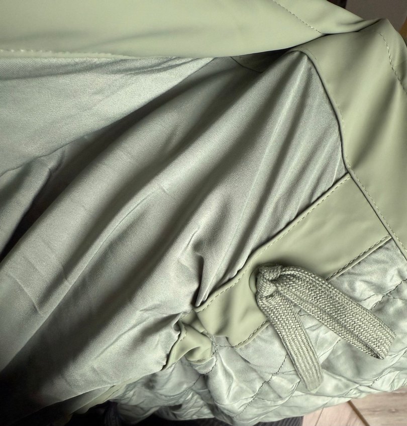 Pull&Bear Yeşil Kadın Yağmurluk - Görsel 4