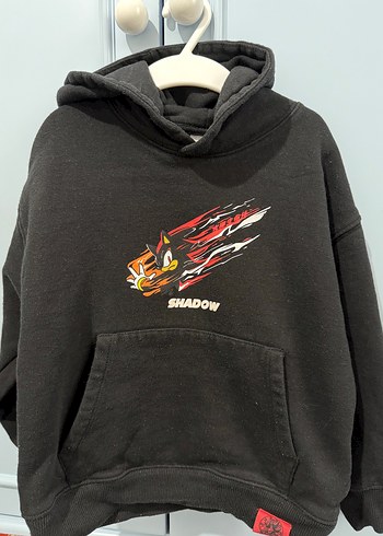 Zara Kapüşonlu Sonic Sweatshirt - Görsel 2