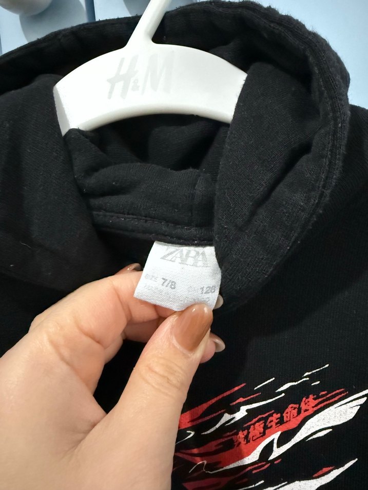 Zara Kapüşonlu Sonic Sweatshirt - Görsel 3
