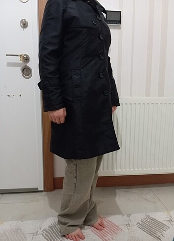 s Beden lacivert Renk Trençkot