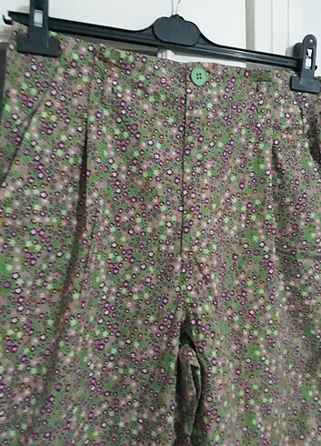 40 Beden çeşitli Renk Adil ışık çiçekli pantolon