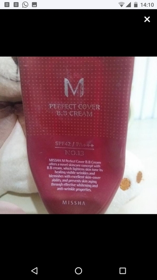 Missha Bb Krem 13 no