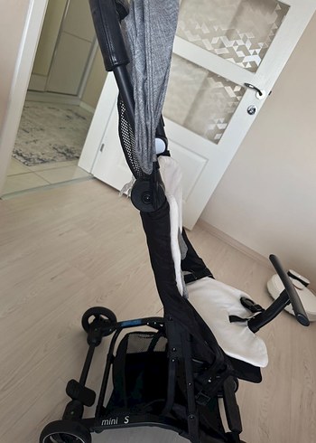 KANZ Gri-Beyaz Bebek Arabası - Görsel 4