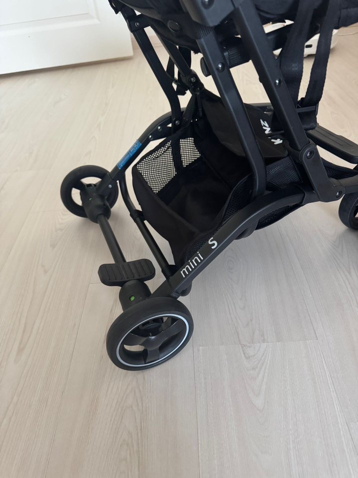 KANZ Gri-Beyaz Bebek Arabası - Görsel 3