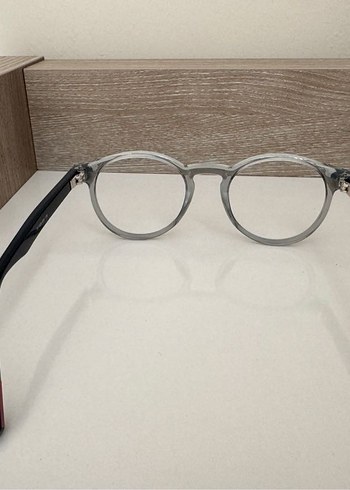 Şeffaf Gri çocuk Klasik Gözlük - Görsel 3